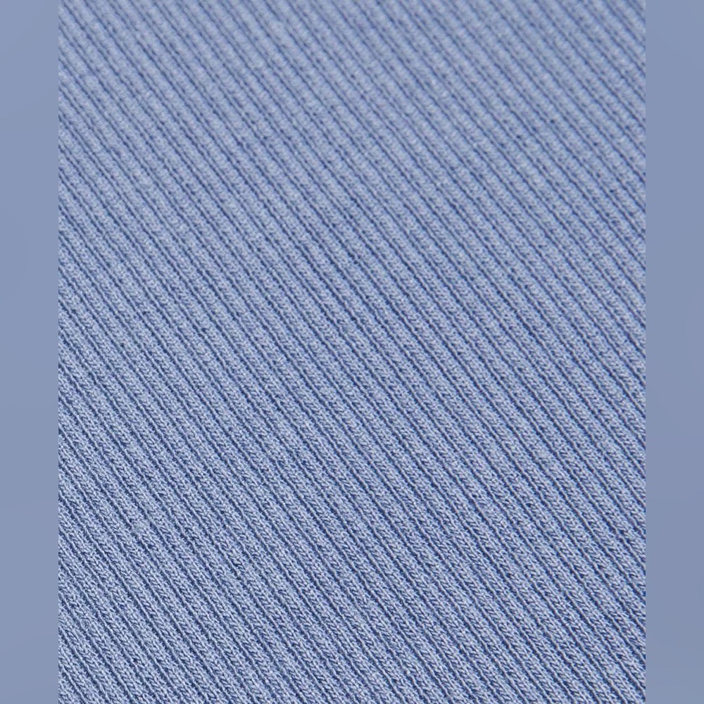 Lululemon Ribbed Cotton Modal Cut-Out Dress | Oasis Blue | 12 - Picture 5 of 6
